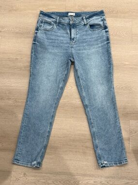 Maurices Light Blue Straight Leg Jeans